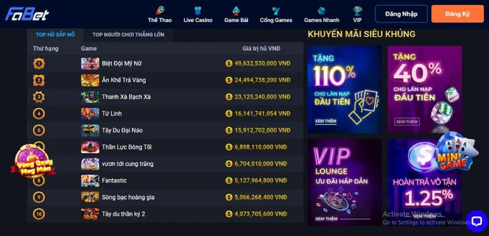Chương trình VIP tx666