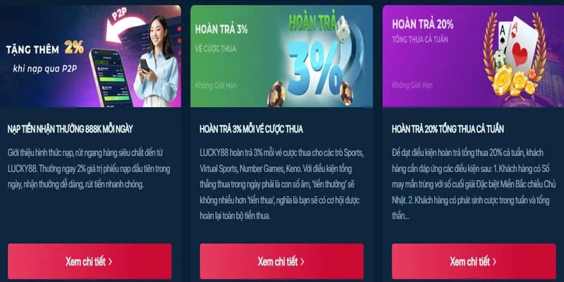 Hướng dẫn chi tiết về các chương trình khuyến mãi tx666